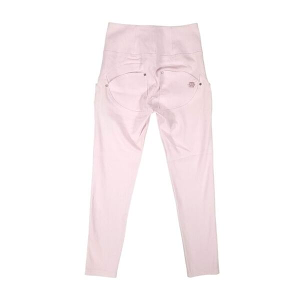 Freddy WR.UP Snug Jeans High Waisted 7/8 Length Baby Pink Butt Shaping Jeans - Picture 7 of 15